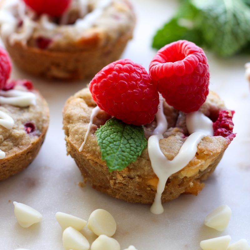 White Chocolate Raspberry Blondies